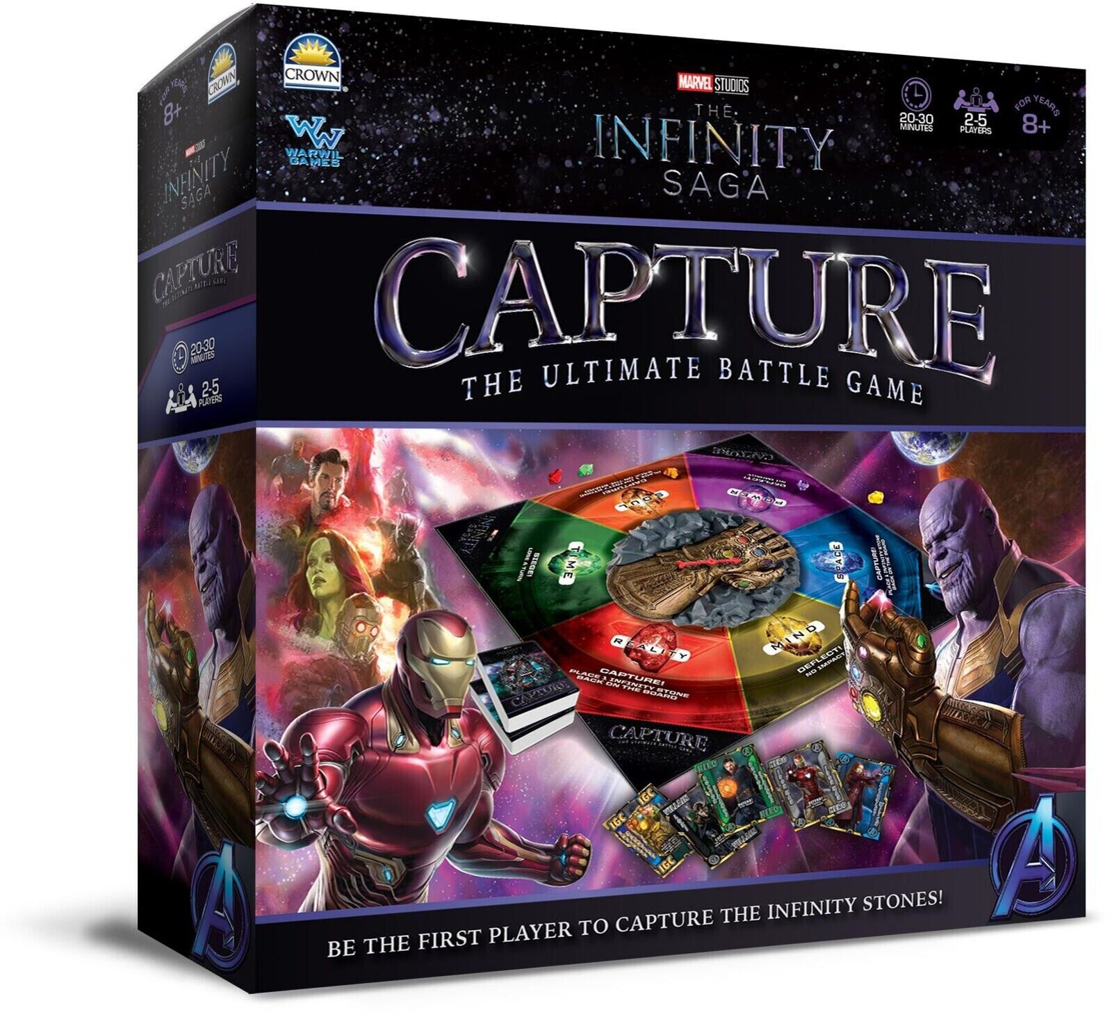 NEW Marvel Infinity Saga Capture Strategy Game from Mr Toys