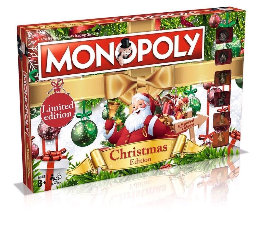 Christmas Edition - Monopoly Board Game