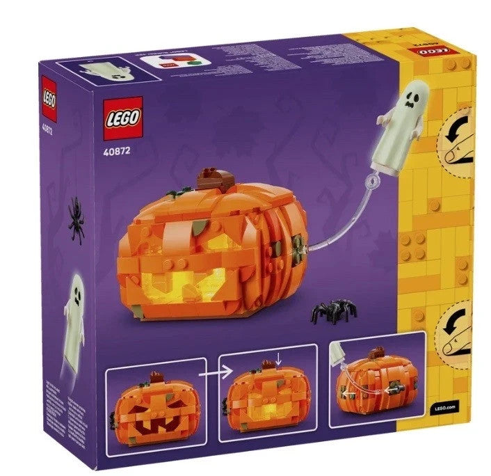 LEGO 40872 Halloween Pumpkin Lantern Seasonal Exclusive light brick New Sealed