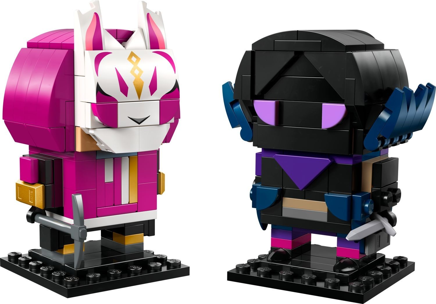 LEGO 40884 BrickHeadz – Fortnite: Drift & Raven