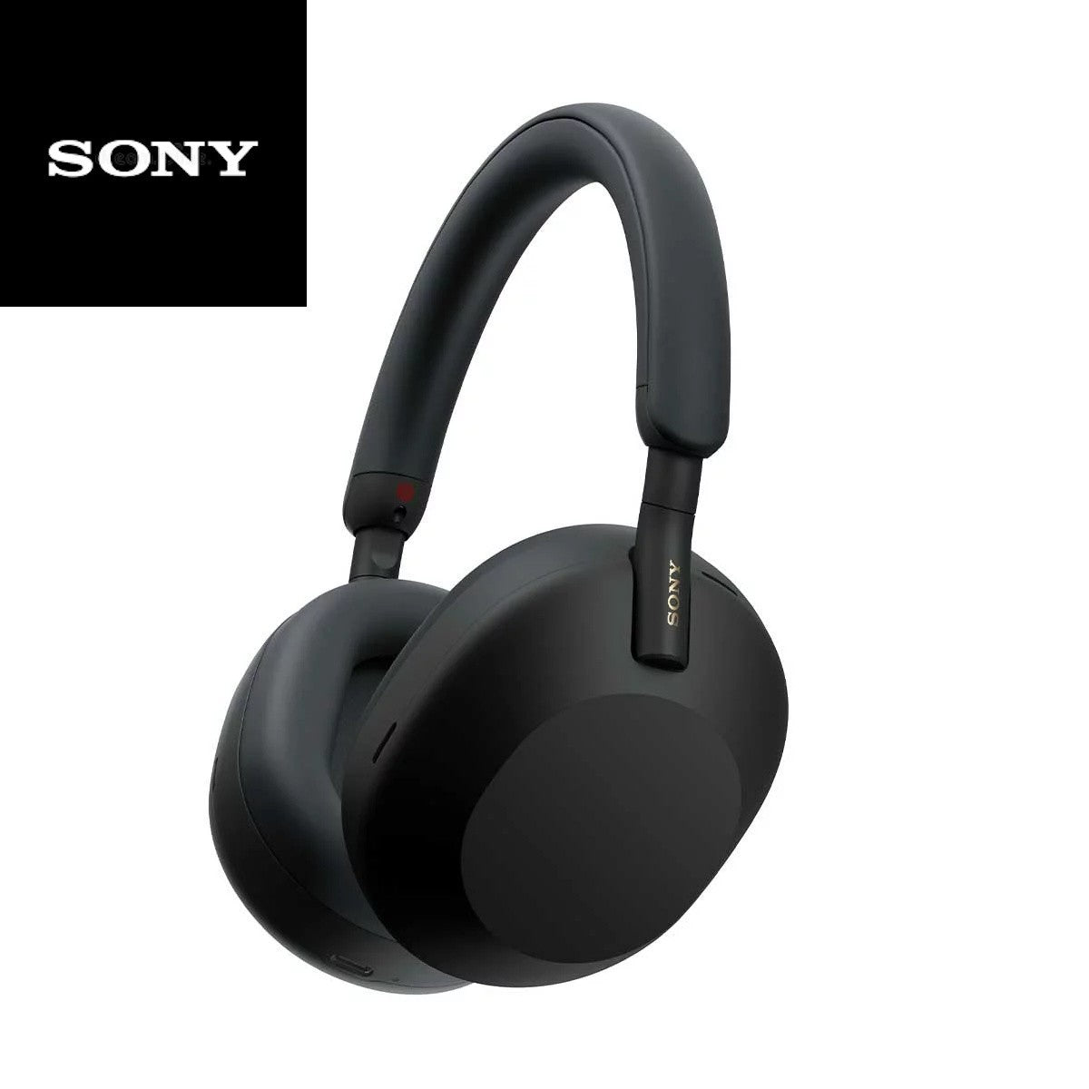 Sony WH-1000XM5SA Wireless Noise Cancelling Headphones with Soft Case (Black)