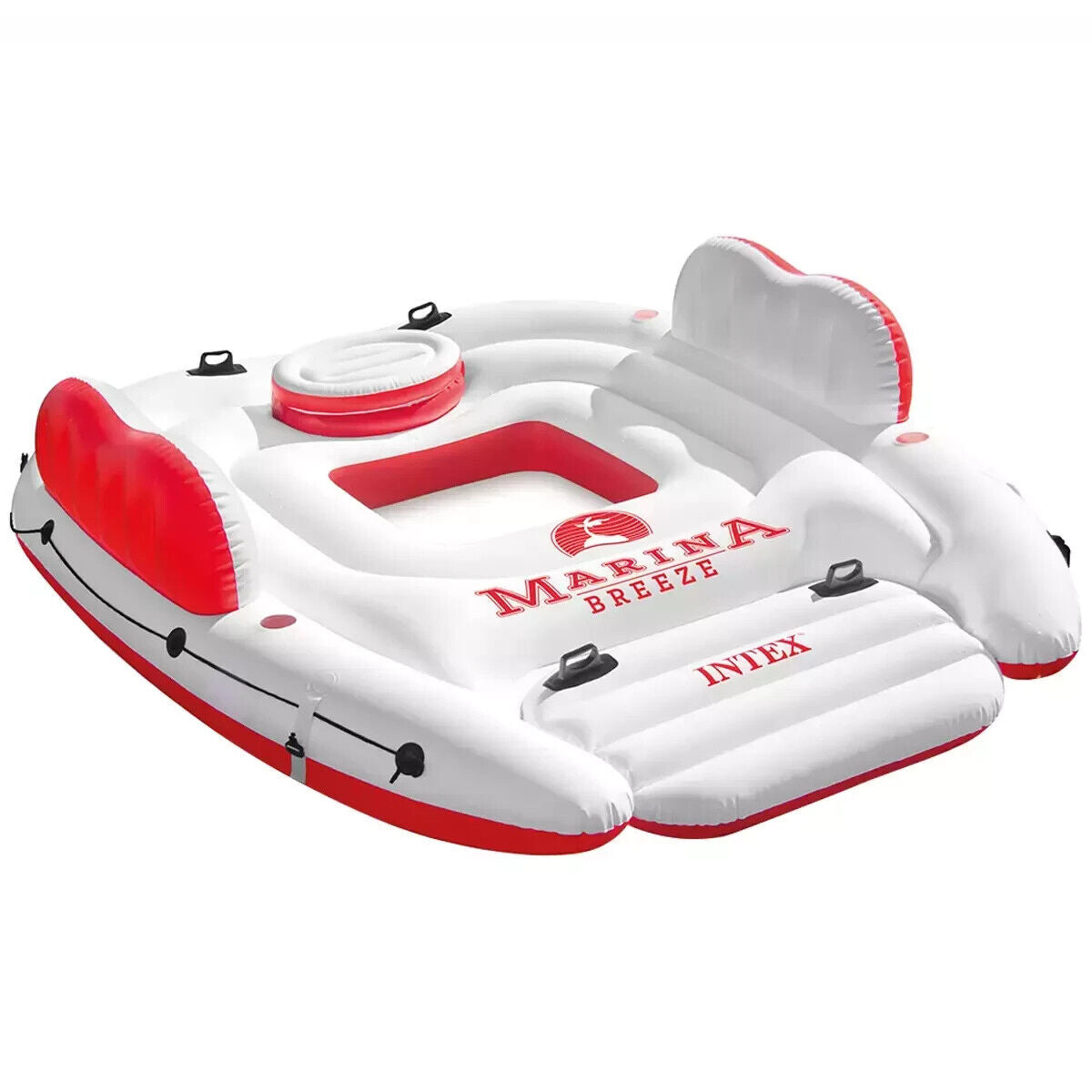 Intex Marina Breeze Island Inflatable Swimming Pool Party /Beach Float 2.59M