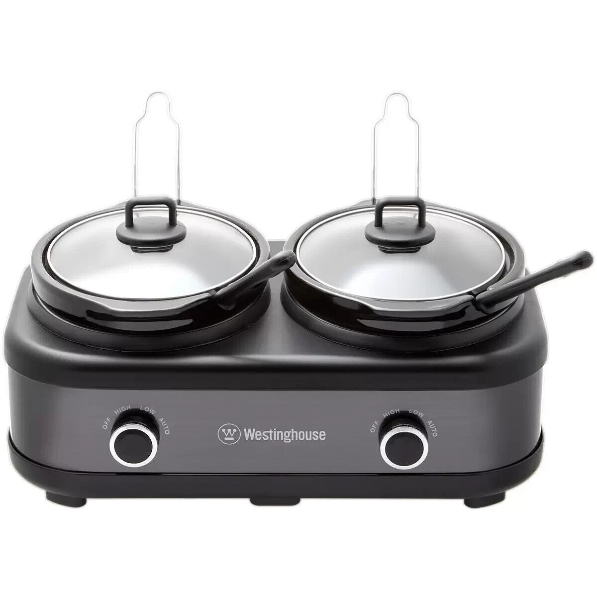 Westinghouse Slow Cooker With Auto Function 2 x 2.5L Twin Slow Cooker