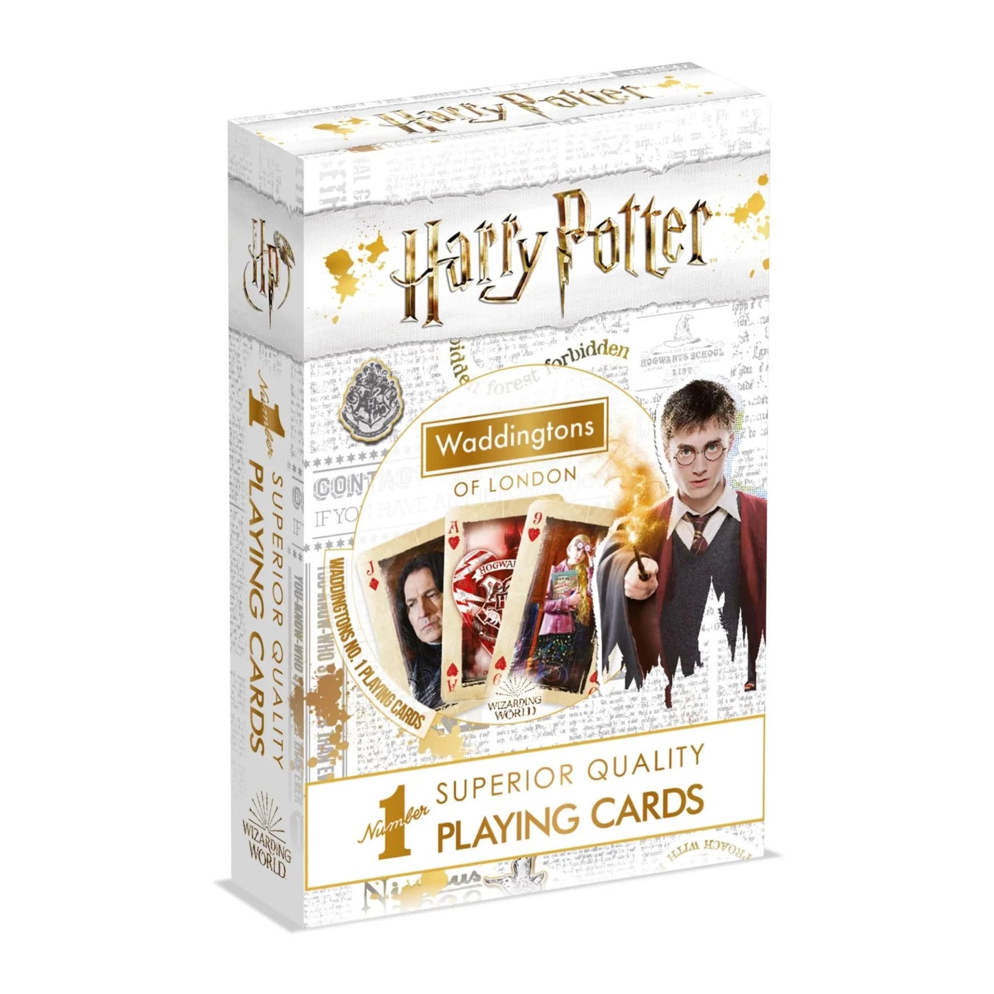 Harry Potter, Waddingtons of London Number 1  Superior Quality Playing Cards.