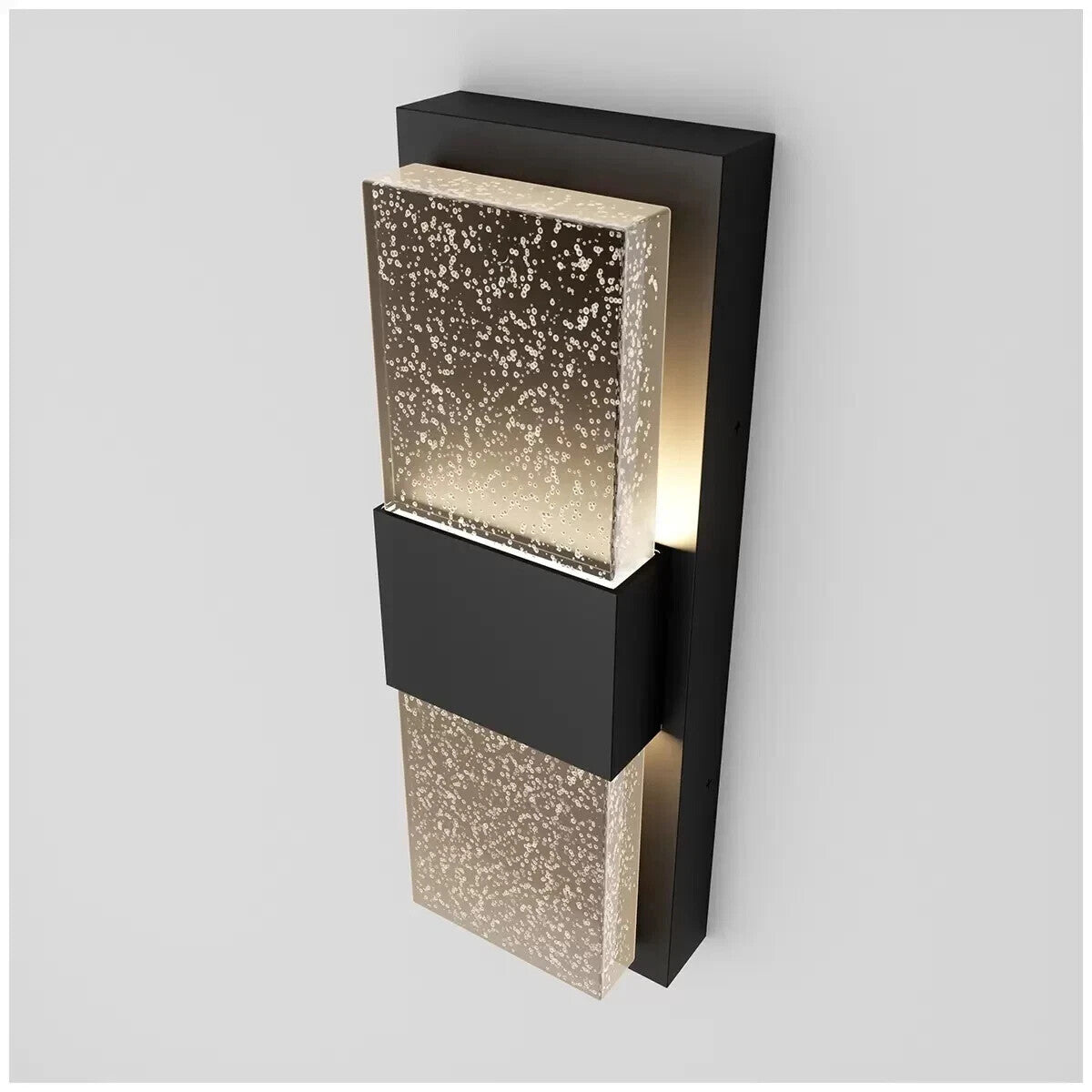 Artika Mazza Black Modern Minimalist Outdoor Waterproof Bubble Wall Light