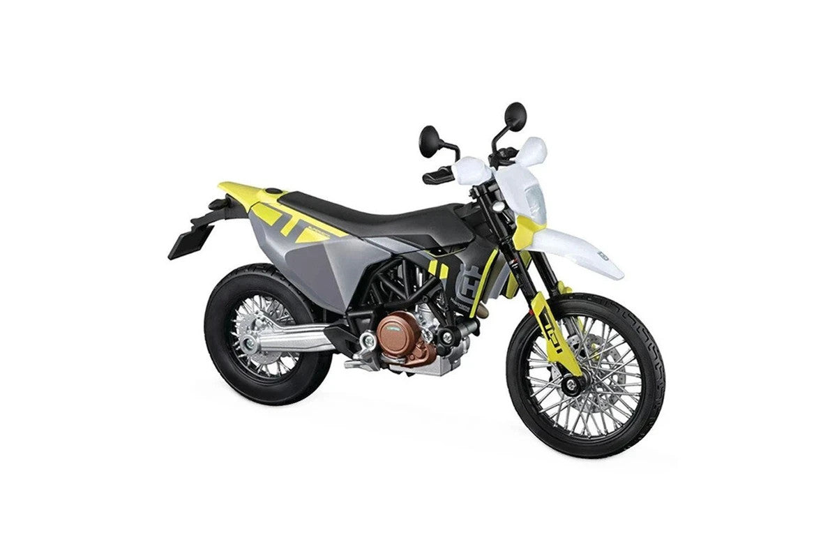 Maisto 1:18 – 2023 Husqvarna 701 Supermoto – Special Edition Model