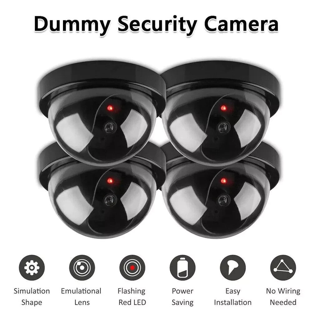 Motion Detection Senor Dummy Fake Surveillance CCTV Security Dome Camera