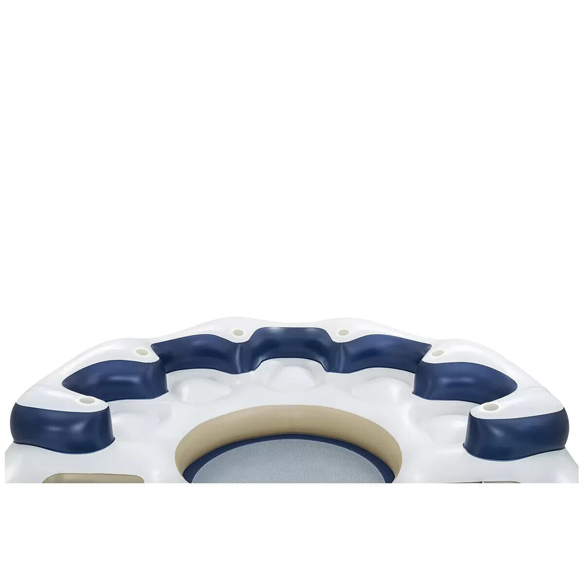 Tobin Sports 7 Person Seas The Day Giant Inflatable Party Lake Island 3.92x3.08m