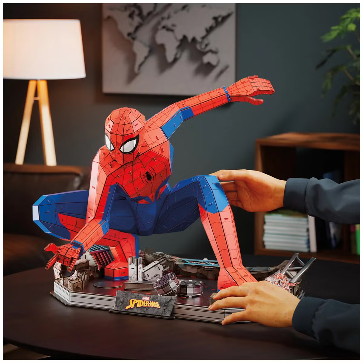 4D Build Spider-Man 3D Puzzle Model Kit Marvel Full Body 313pc 6077957
