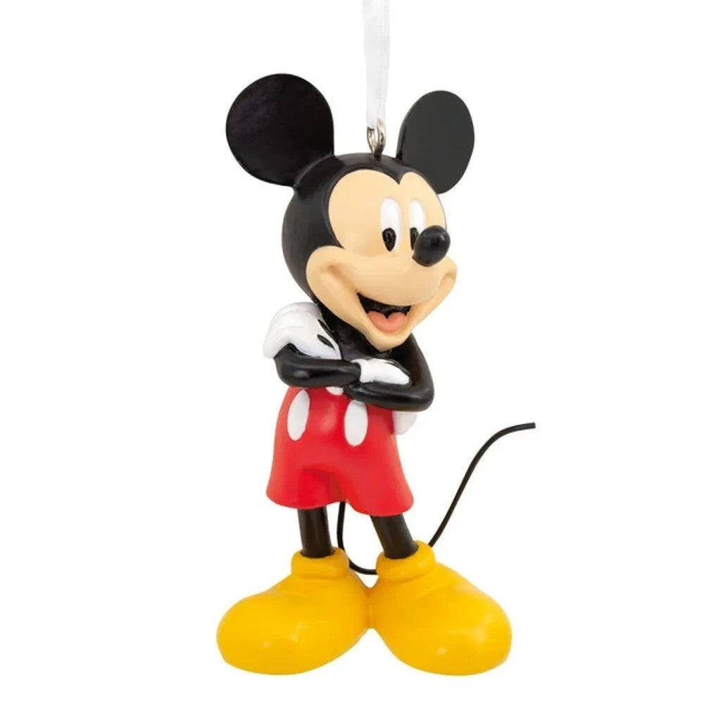 Hallmark Resin Hanging Ornament - Disney 100 D100 Mickey Mouse