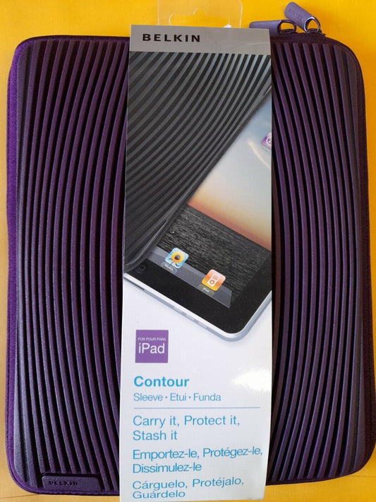 Belkin Ipad Contour Sleeve F8N37tt091 Purple Colour Brand New