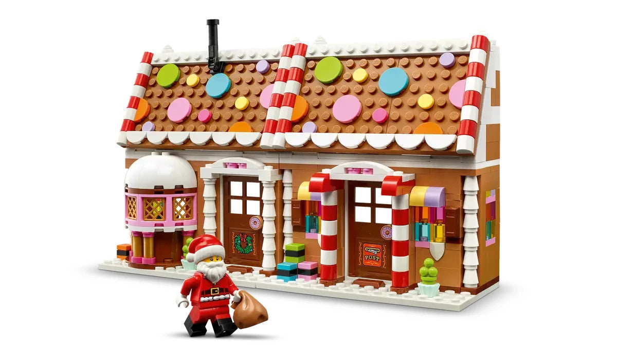 LEGO 40809 Festive Gingerbread House Christmas Holiday with Santa Sack NEW