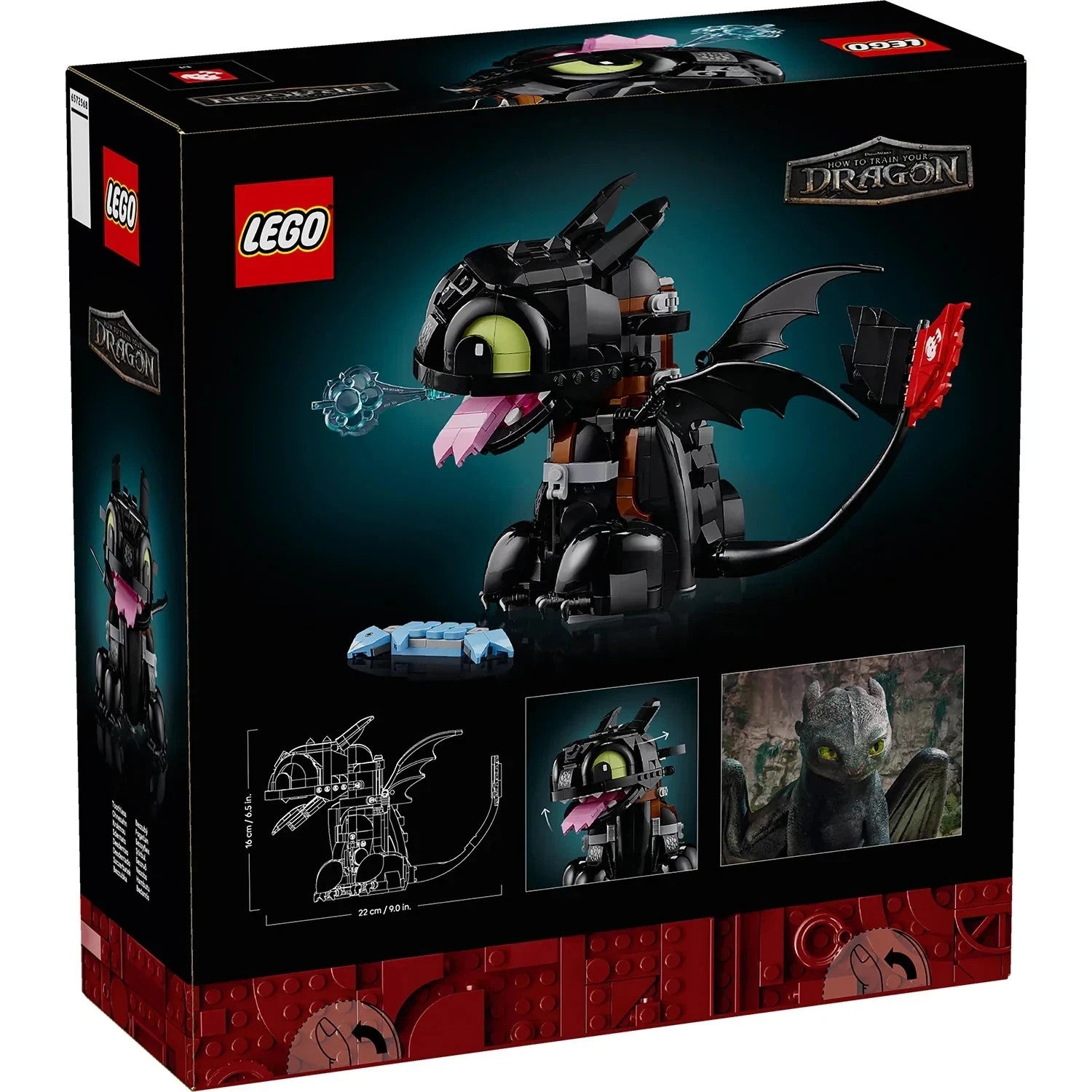 LEGO 10375 ICONS How to Train Your Dragon: Toothless Brand New Sealed