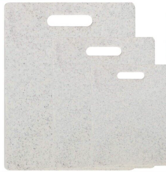 Dexas 3-Pack EVOLV Poly Cutting Board made with Coconut Fibers BPA Free