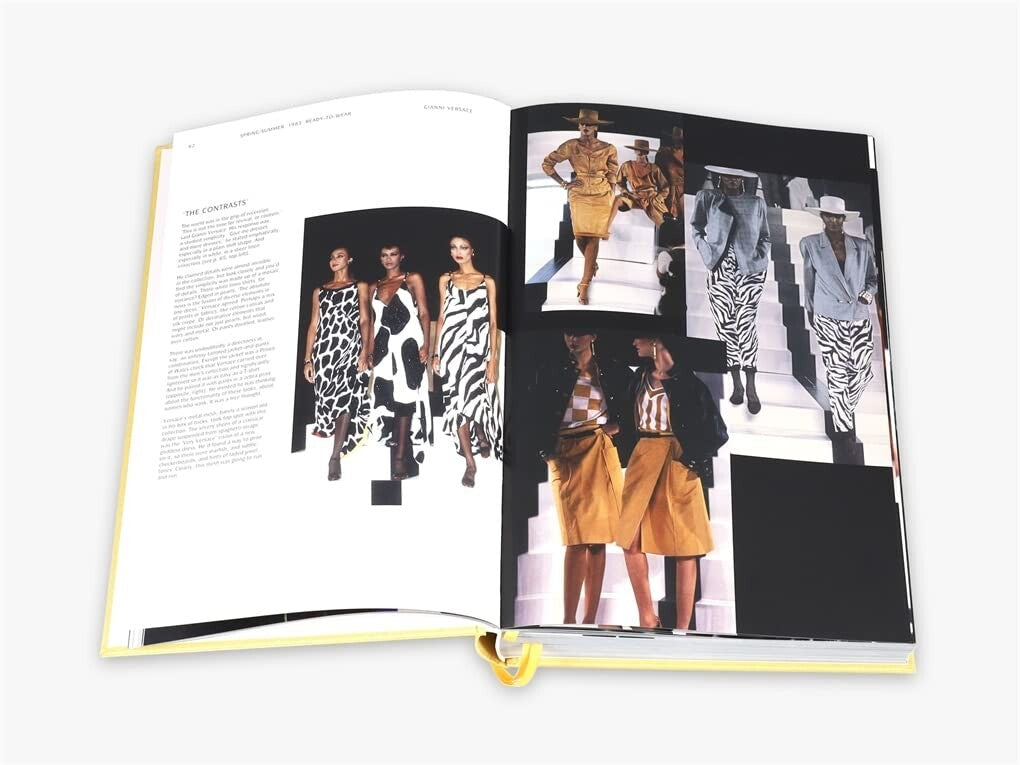 Versace Catwalk: The Complete Collections Hardcover Book Set by Tim Blanks
