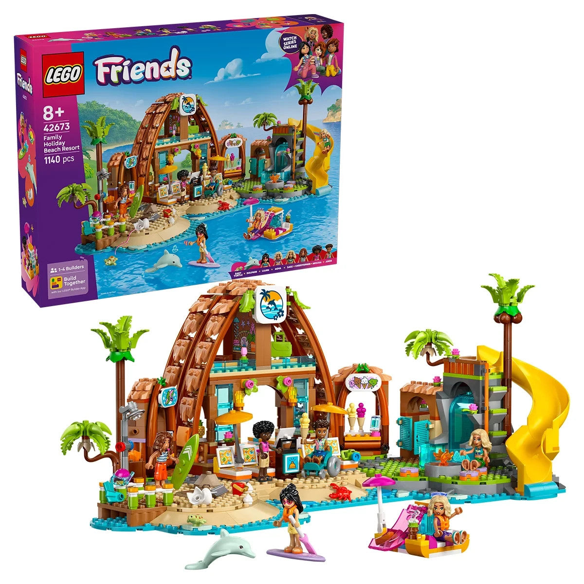 LEGO Friends 42673: Family Holiday Beach Resort