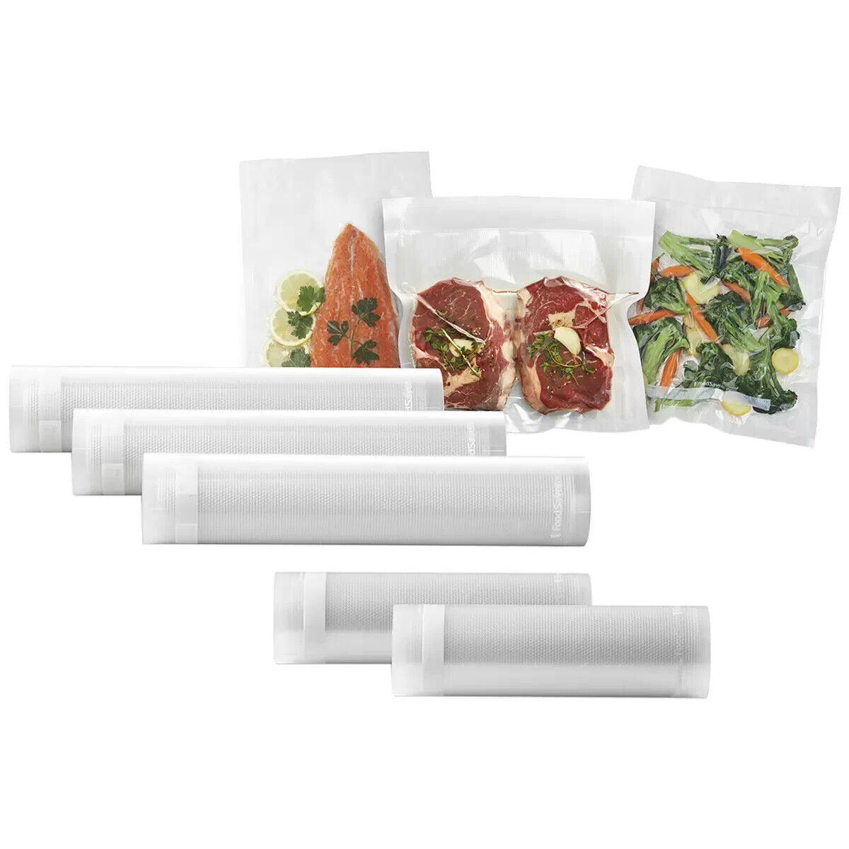Food saver Vacuum Seal Bags & Rolls FoodSaver Value  46 + 3 + 2 Combo pack