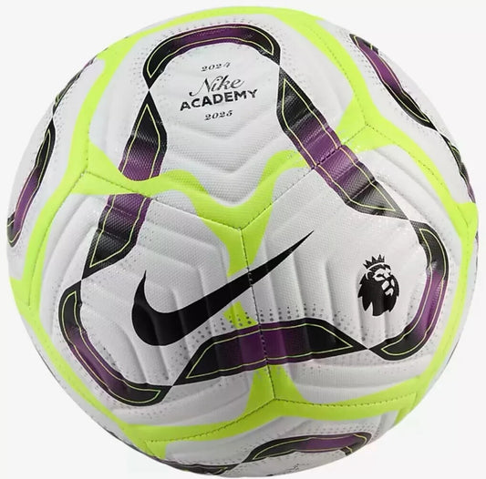 Nike 2024/25 Premier League Academy Official Size 5 Soccer Ball COMES INFLATED