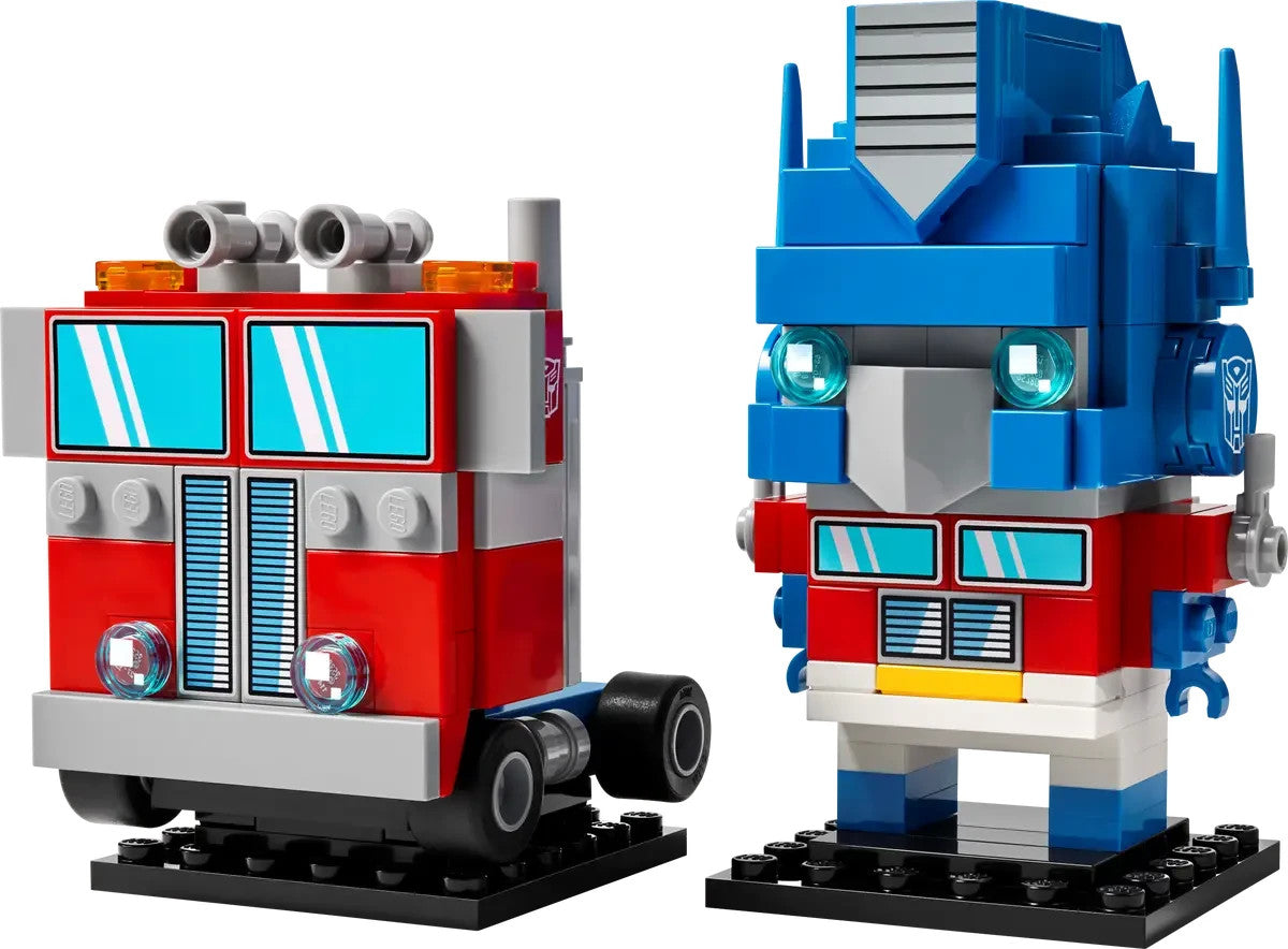 Lego 40803 Brickheadz Optimus Prime Robot & Vehicle New And Sealed