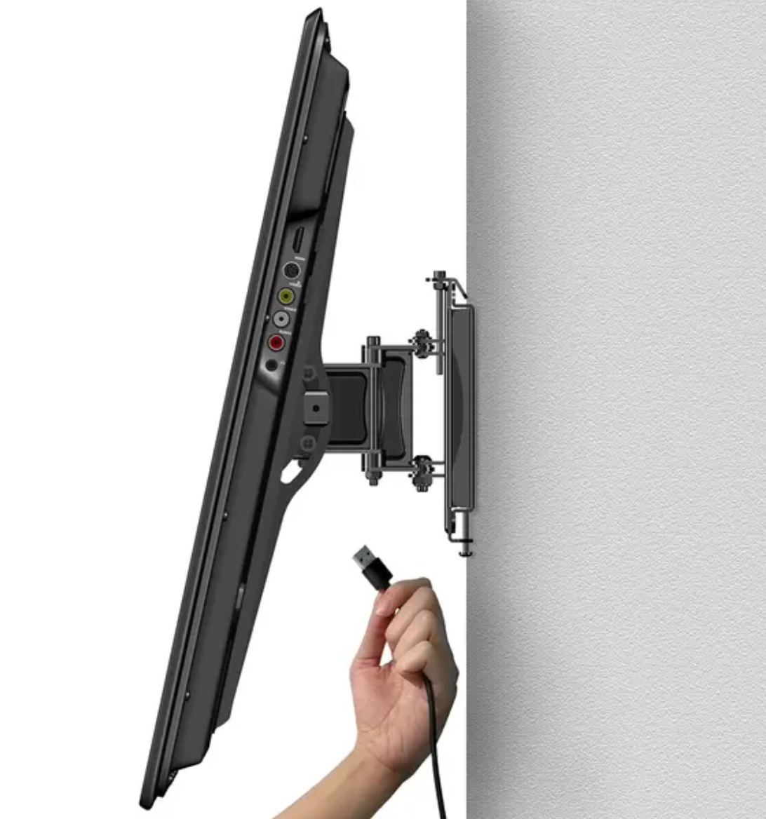 SANUS Simplicity SLT3-B2 FingerTip Tilt 37"-90" TV Wall Mount