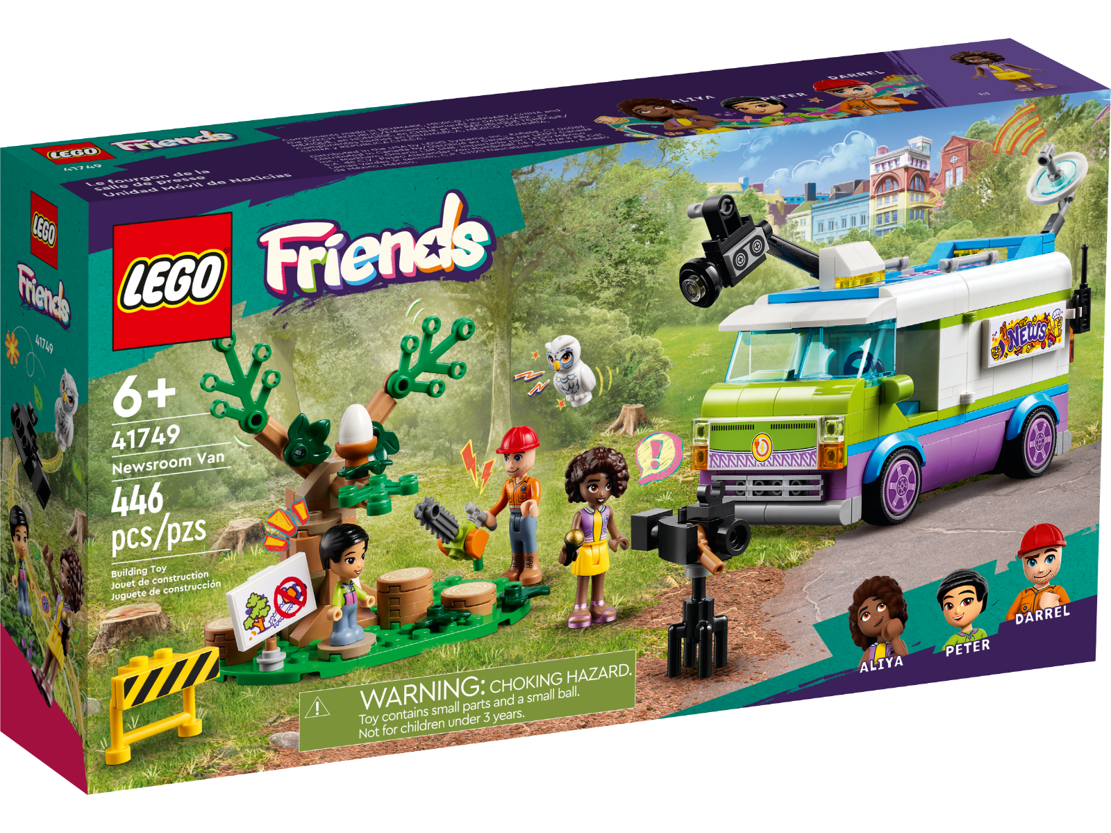 LEGO 41749 Friends Newsroom Van