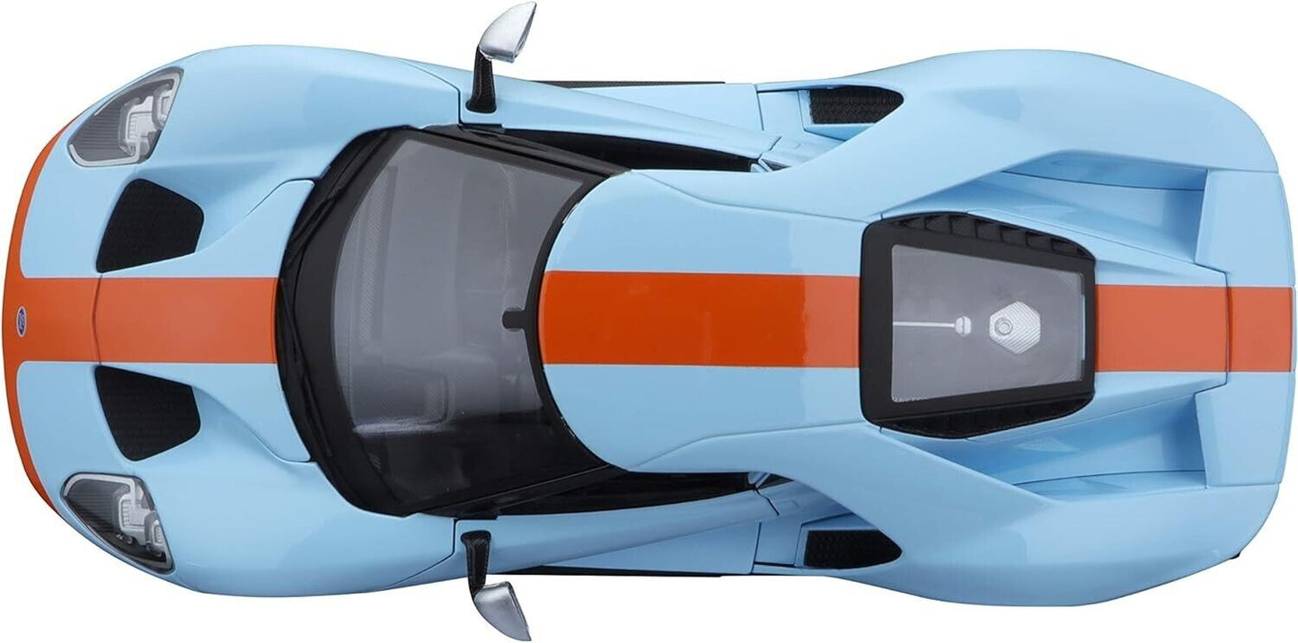 Maisto 2019 Ford GT Blue 1:18 Diecast Model Car Brand New