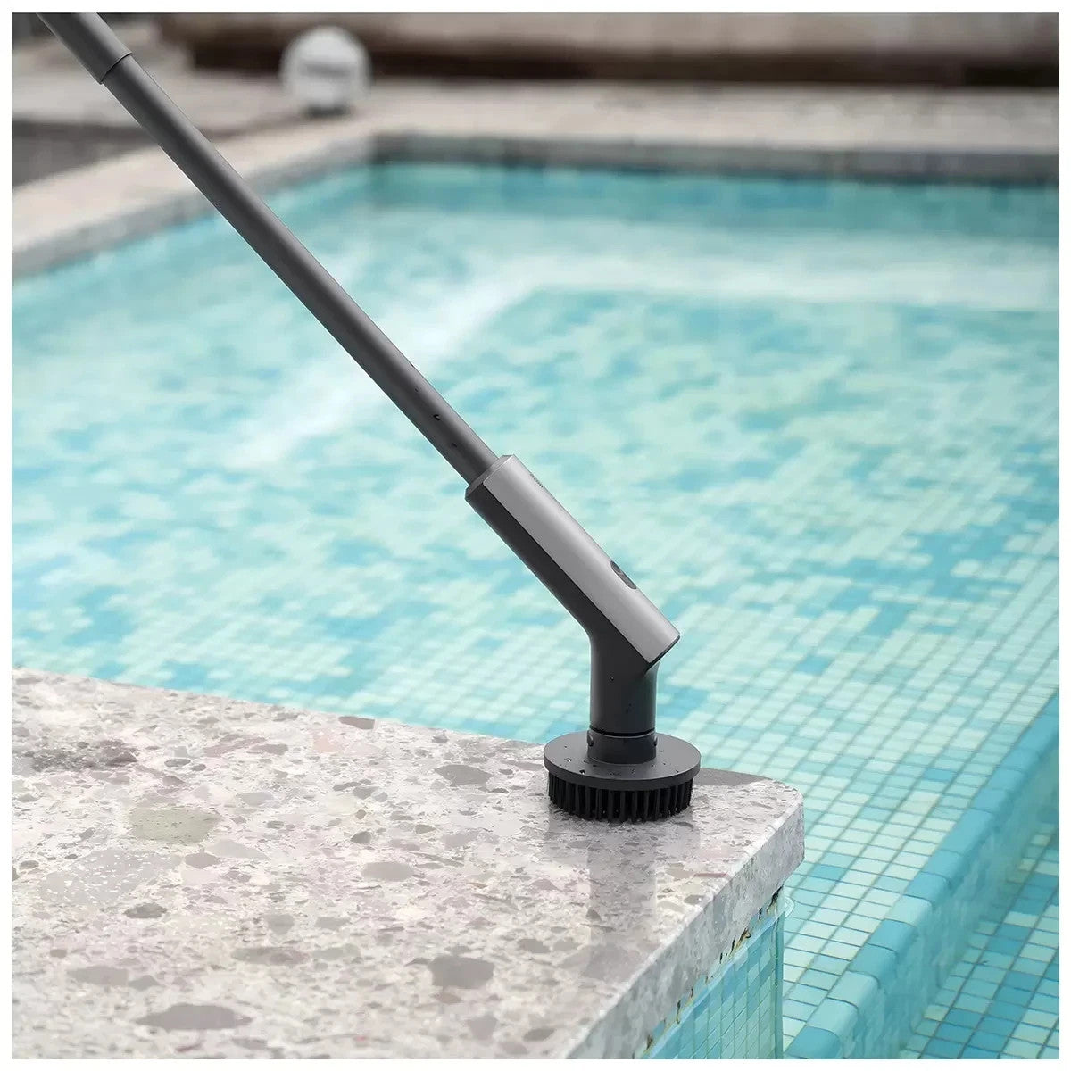 HOTO Cordless Electric Spin Scrubber Adjustable Angles with 6 Brush Heads