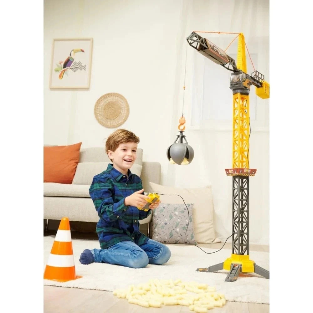 Dickie Toys Might Crane 110cm Wired Remote Controlled Crane NEW