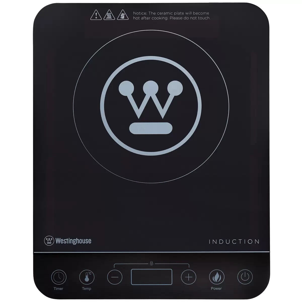 Westinghouse Single Induction Cooktop WHIC01K Electric 240V Home Caravan Hotpot
