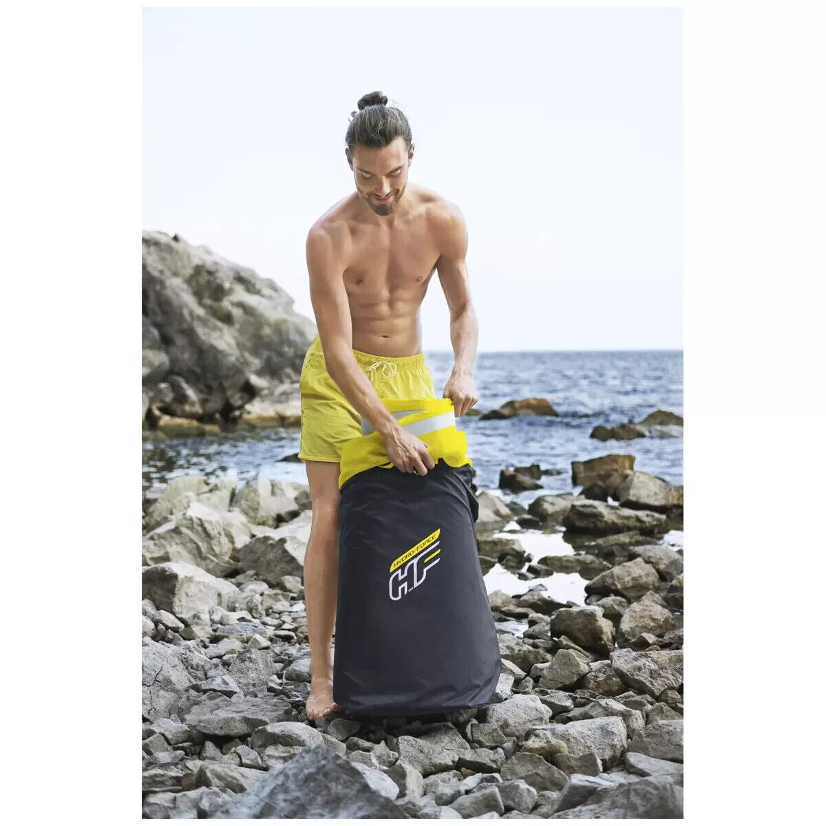 Hydro-Force Aqua Cruise Inflatable Stand Up Paddleboard Set 3.2M SUP