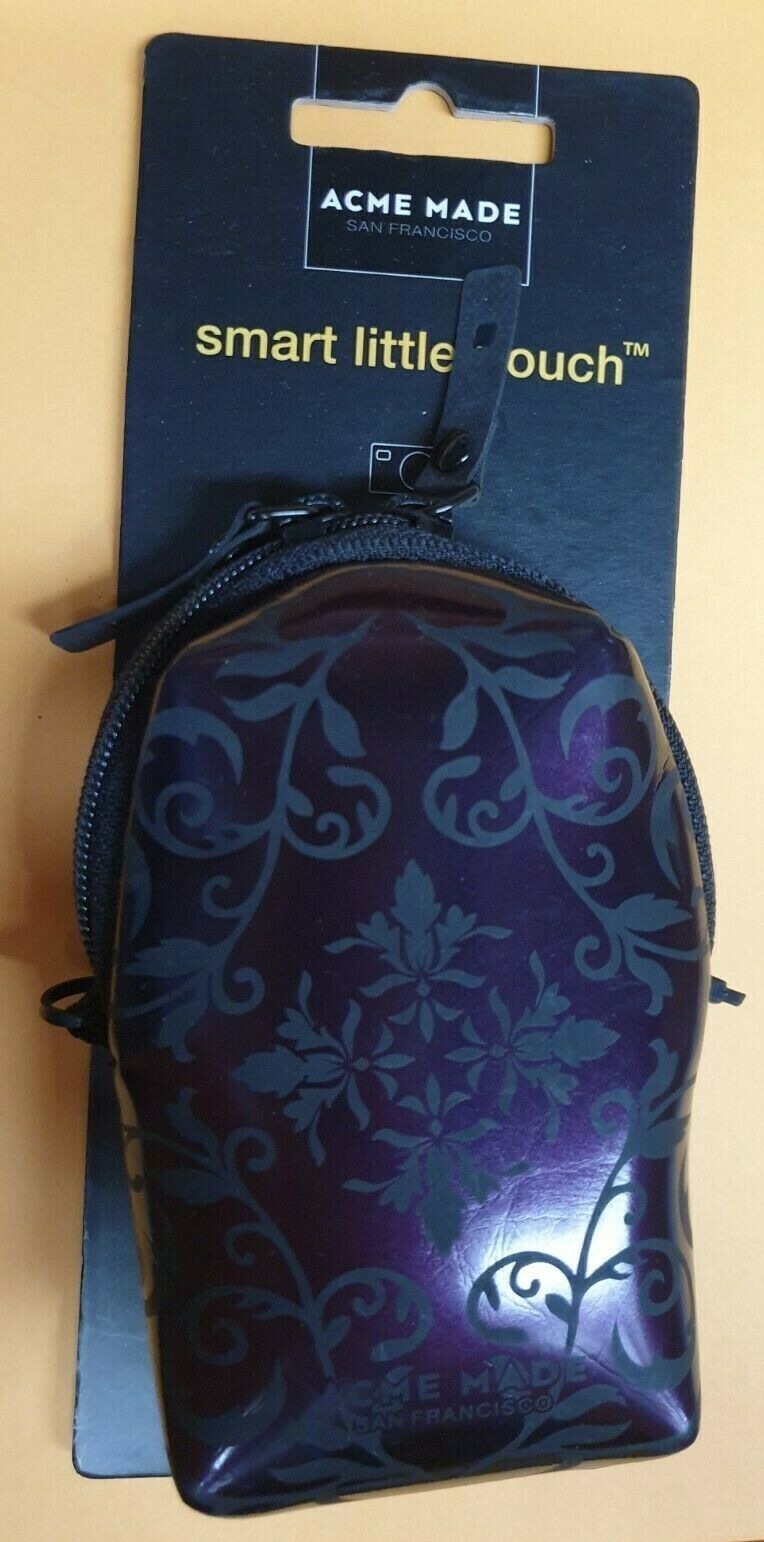 Acme Made Smart Little Pouch,Sleek Case Dual Zip for Most Compact Digital Camera