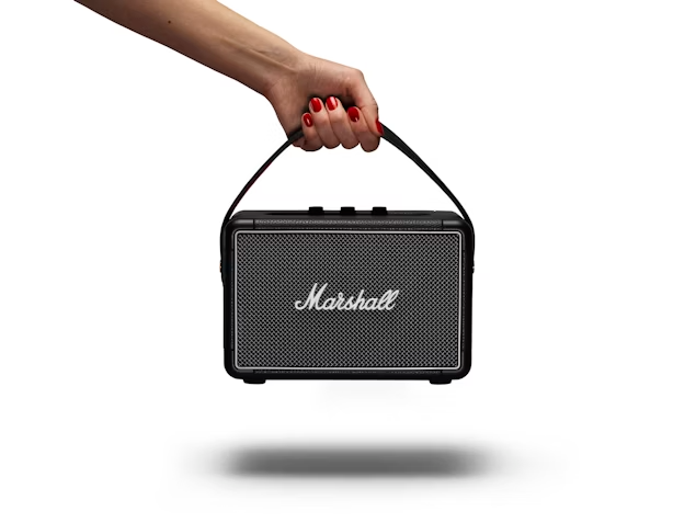 Marshall Kilburn II Wireless Bluetooth Portable Speaker 20+ hours playtime Black