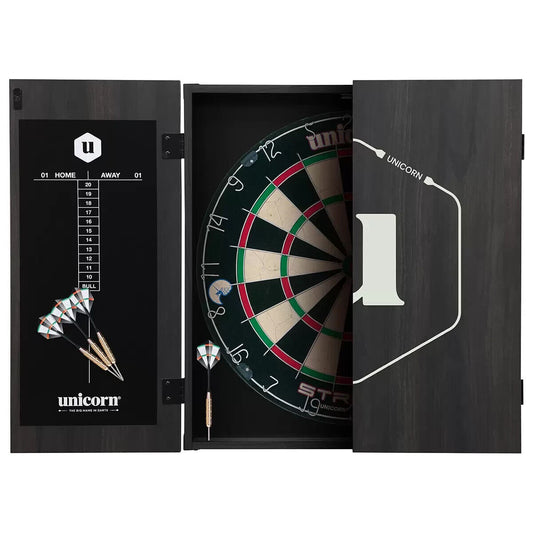 Unicorn Dart Board Centre 2 Sets of Darts Scoreboard Maestro Gary Anderson