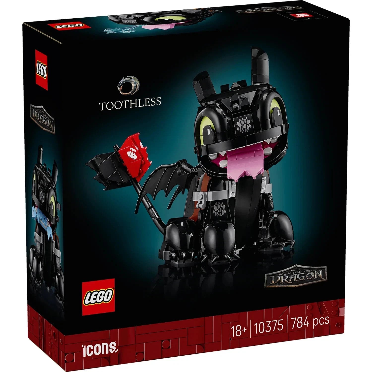 LEGO 10375 ICONS How to Train Your Dragon: Toothless Brand New Sealed