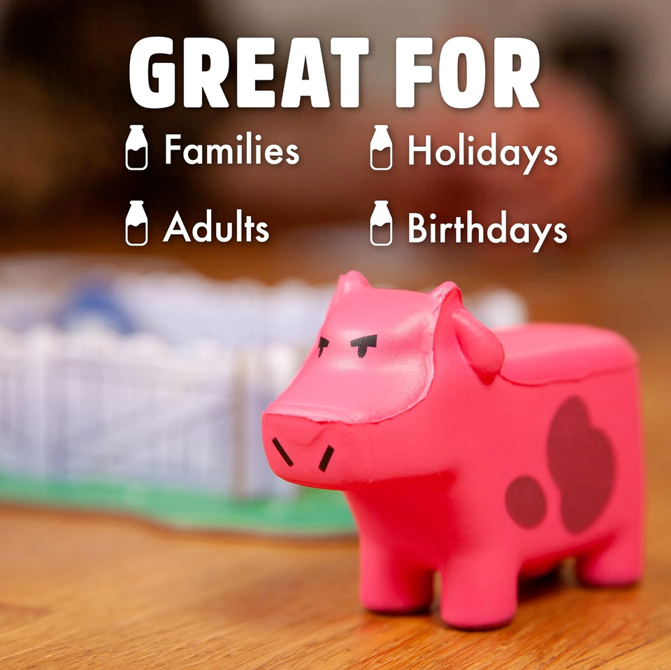 Herd Mentality Pink party game for families, friends and cow rustlers