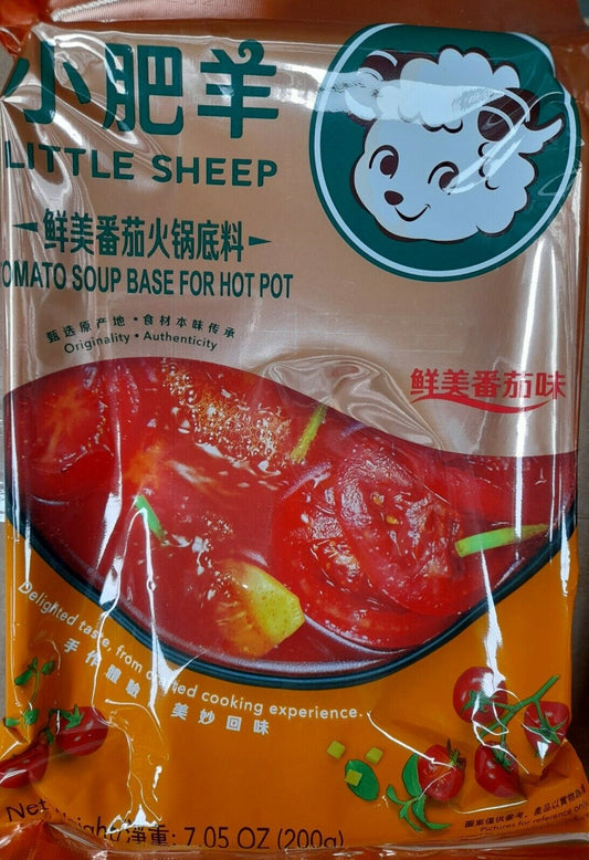 Little Sheep Hot Pot Soup Base - Tomato Flavour