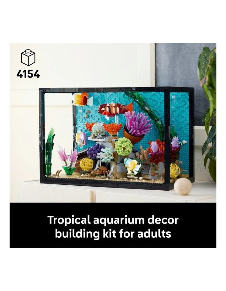 LEGO Icons Tropical Aquarium 10366 4154pcs Aquarium Display Brand New Sealed AU