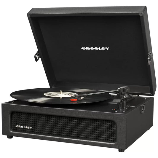 Crosley Voyager Portable Bluetooth Turntable, Black