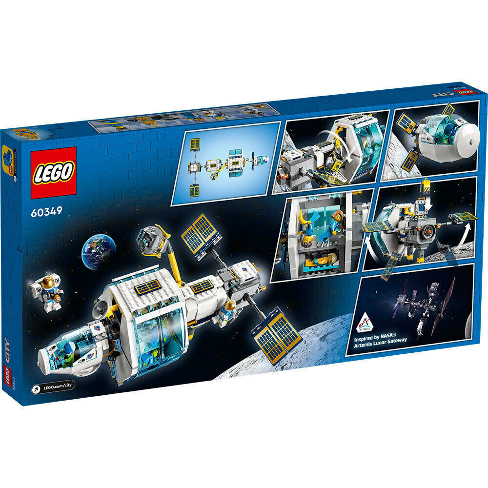 LEGO 60349 City Lunar Space Station (Brand New Sealed) Moon Astronaut