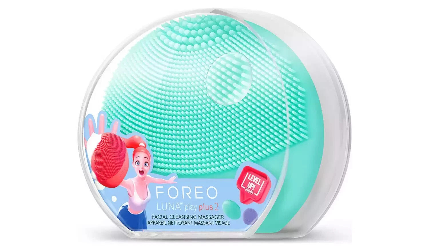 Foreo Luna Play Plus 2 Facial Cleansing Massager For All Skin Types [RRP $69]