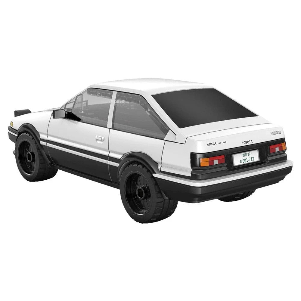 CaDA Initial D Toyota AE8 Trueno Brick Construction Kit Takumi Fujiwara Age 8+