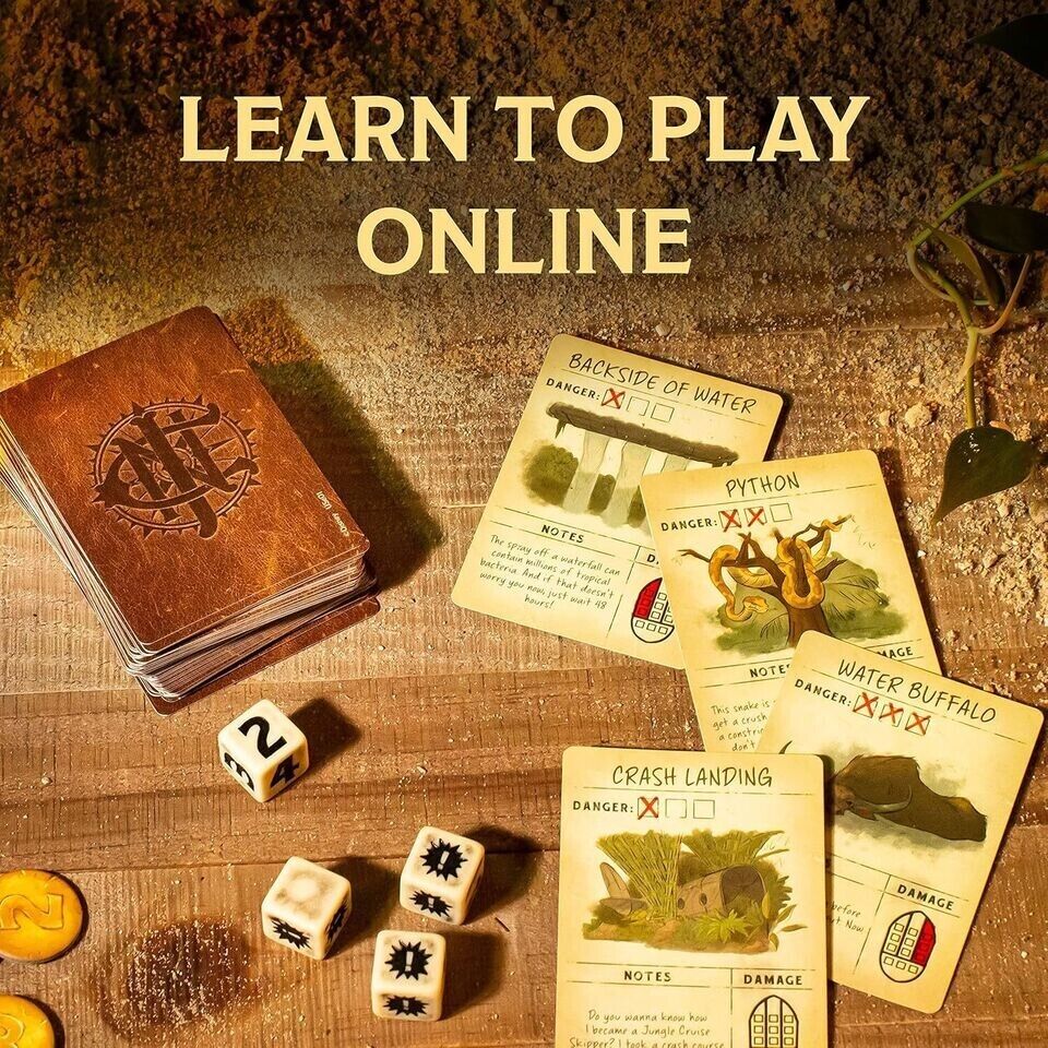 Ravensburger Disney Jungle Cruise Adventure Game - Ages 8+