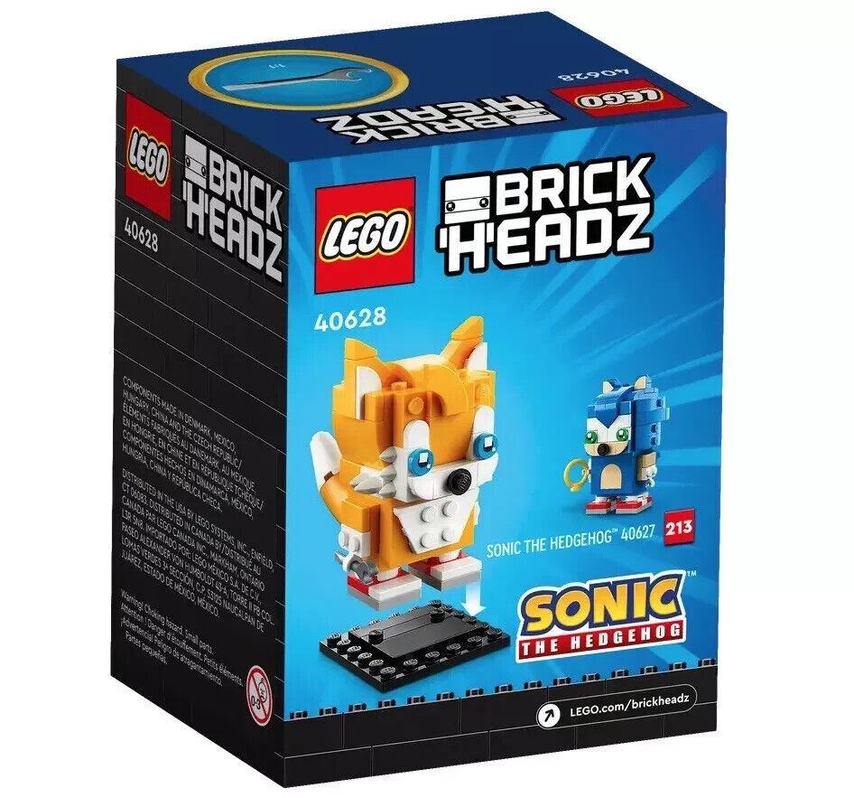 LEGO Miles Tails Prower 40628 Brickheadz - New