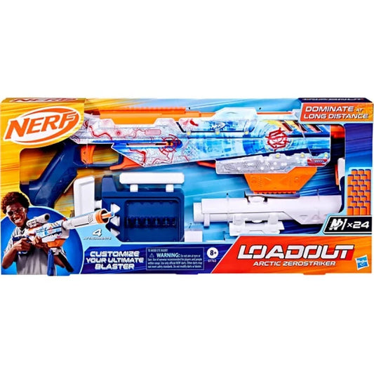 Nerf - Loadout Arctic Zerostriker Blaster - Hasbro Toy