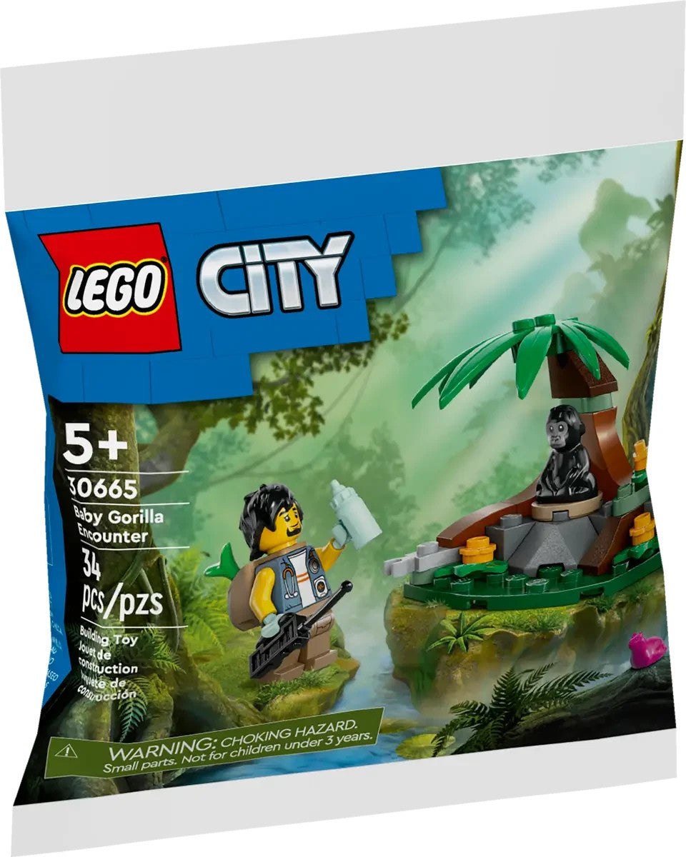 Lego 30665 Baby gorilla encounter - jungle animals polybag new sealed