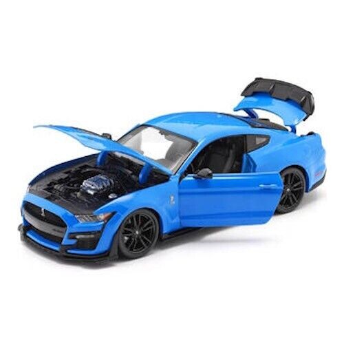 Maisto 1/18 Diecast Special Edition 2020 Mustang Shelby GT500 Pure Blue