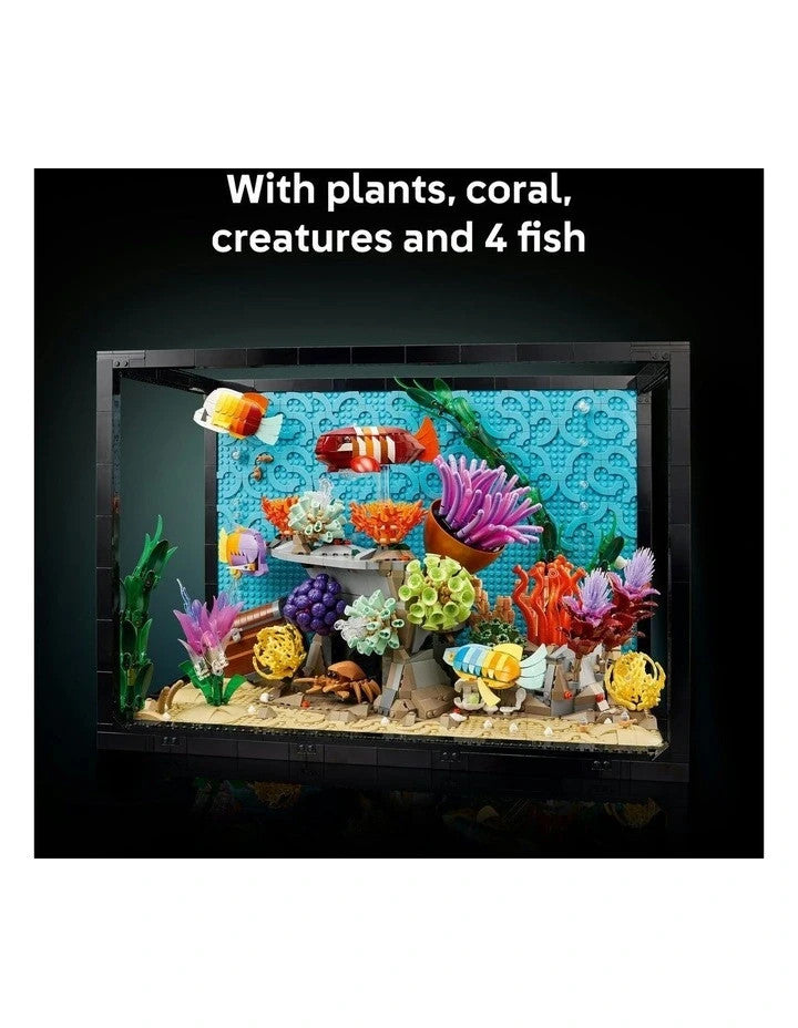 LEGO Icons Tropical Aquarium 10366 4154pcs Aquarium Display Brand New Sealed AU