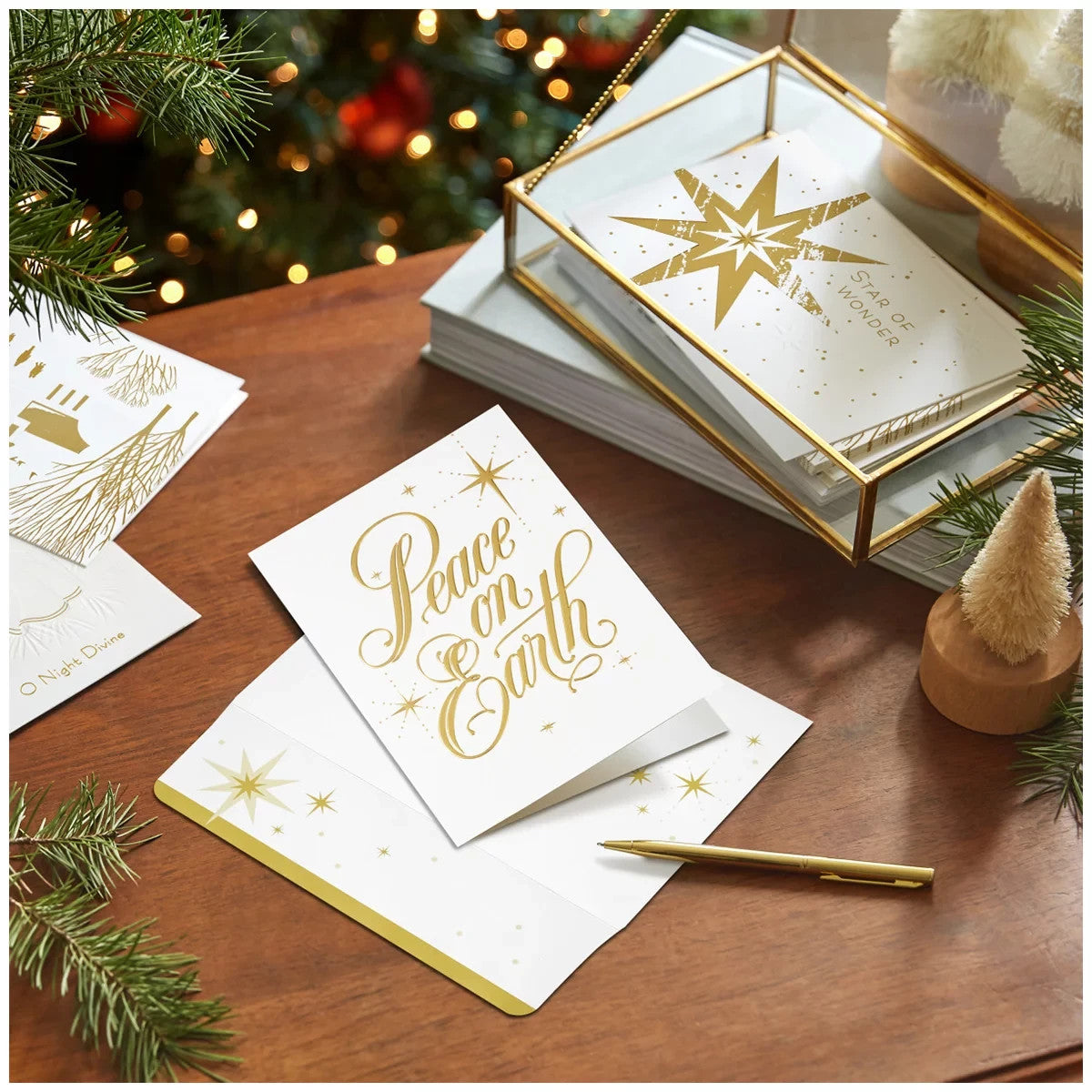 Hallmark Traditional Holiday Card Assortment 40 Pack - Elegant Icons