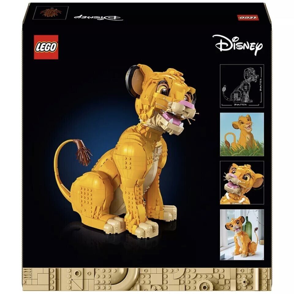 LEGO Disney 43247 Young Simba The Lion King Brand New