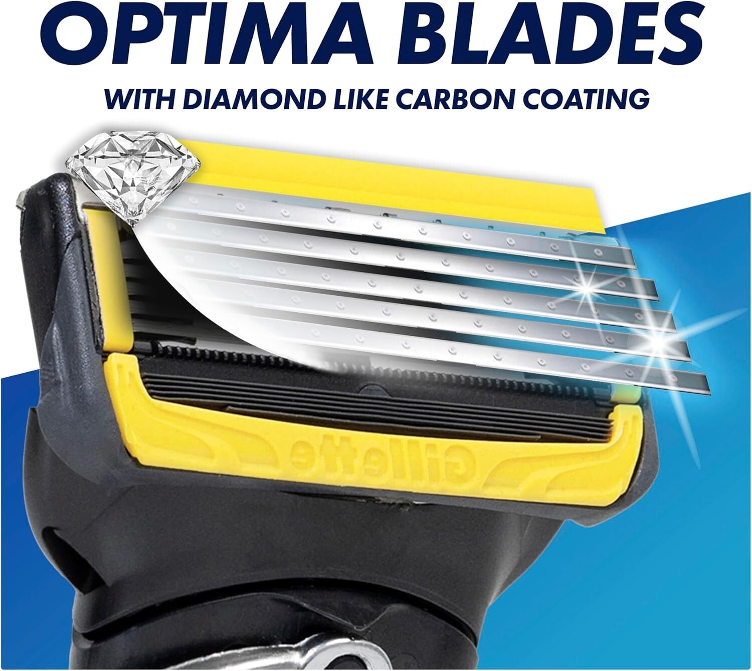 Gillette Fusion Proshield 5 Razor + 13 Razor Blade Refill Cartridges Replacement